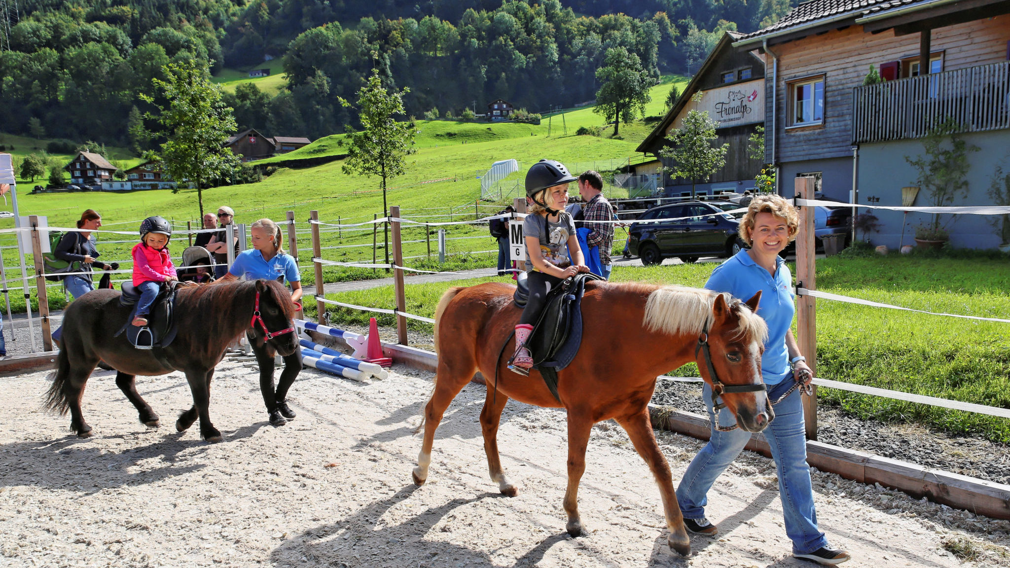 geführtes reiten für Kinder